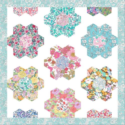 Alice Caroline Jane's Garden Liberty Tana Lawn® Cotton Cushion Kit