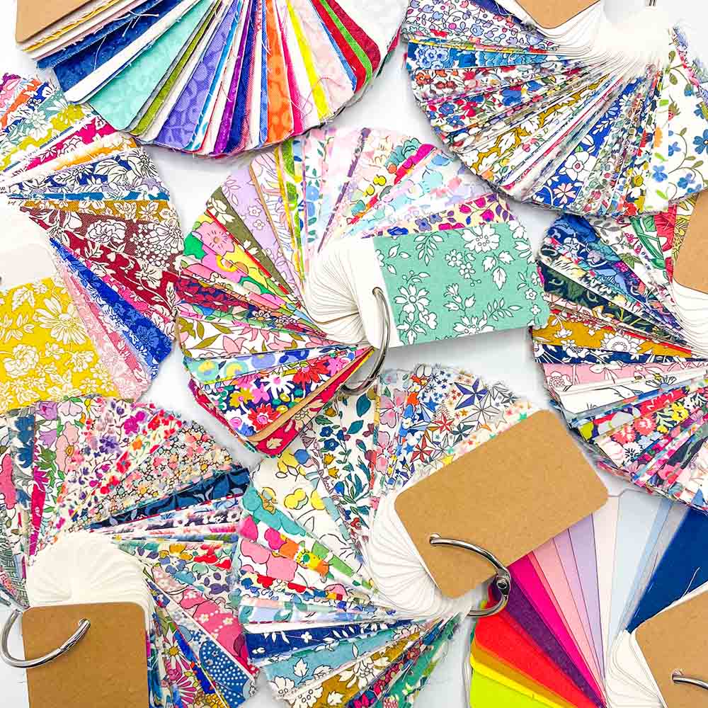 DIY Liberty Swatch Books
