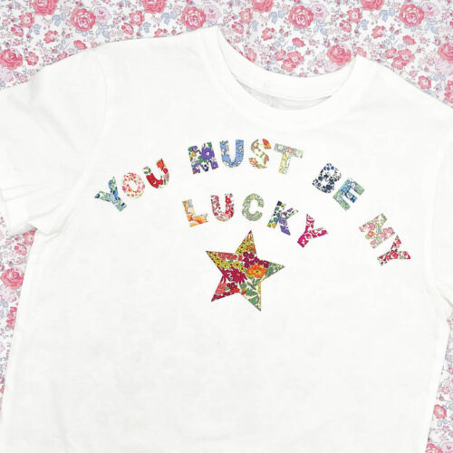 Lucky Star Applique T-shirt