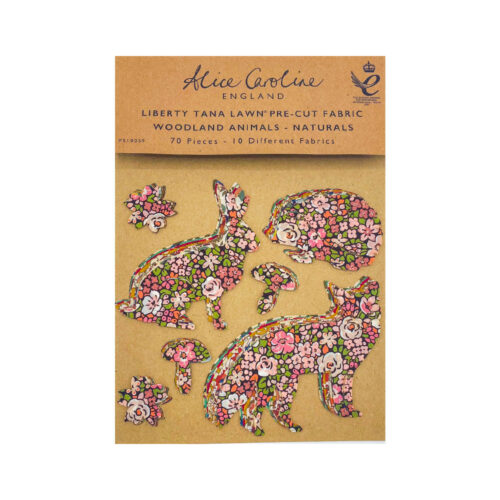 Pre-Cut Liberty Tana Lawn® Fabrics Selection Woodland Animals- Naturals - Image 2