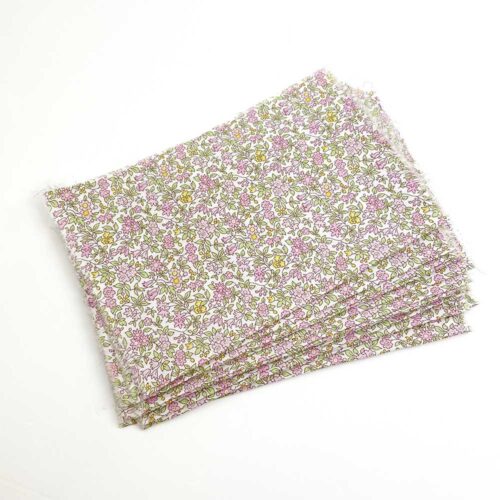 Liberty Tana Lawn Fabric Forget Me Not Scrap Pack - 50g - Image 2