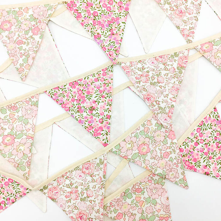 Liberty Fabric Bunting