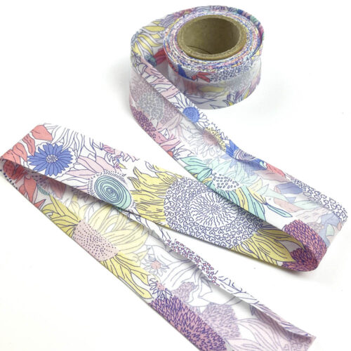 Exclusive Liberty Fabric Bias Binding Small Susanna Pastel Party 3m