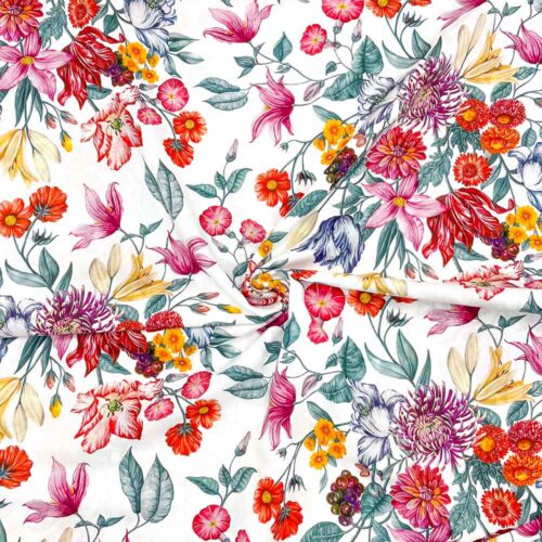 Liberty Fabric Tana Lawn® Stately Bouquet B - Image 2