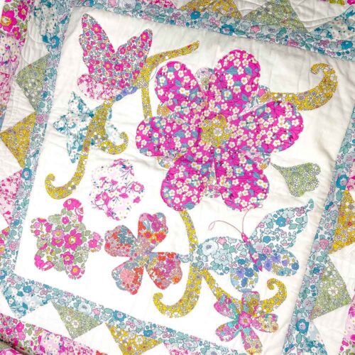 Summer Meadow Full Quilt Kit | Liberty Quilt