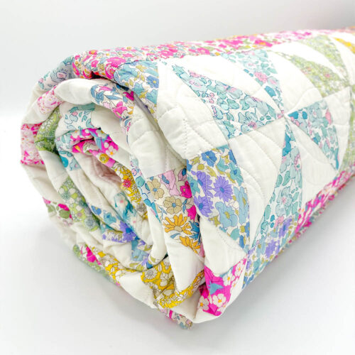 Summer Meadow Full Quilt Kit | Liberty Quilt