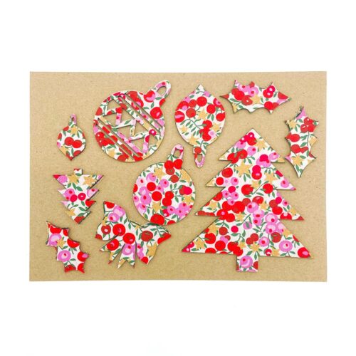 Christmas Shapes Appliqué Sewing Kit