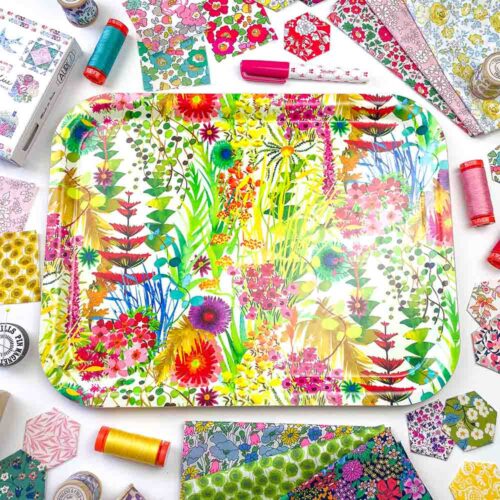 Large Tray In Liberty Tresco Multi (A-CC)