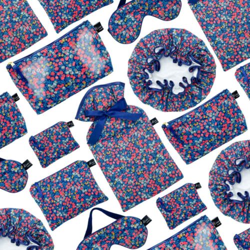 Liberty Wiltshire Blue Red Accessories