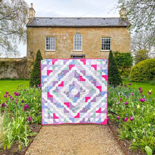 Liberty Patchwork Quilt Lifestyle Image