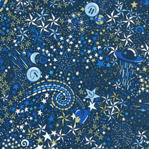 Liberty Tana Lawn® Adelajda in Space B 1.4m Remnant (Box 17)