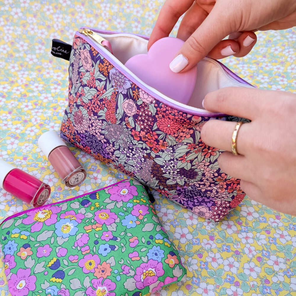 Liberty Tana Lawn® Cosmetic Bag Range of prints Alice Caroline