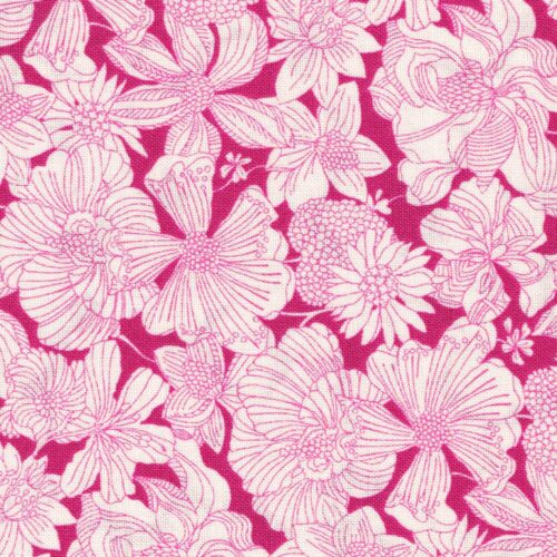 Liberty Quilting Cotton Postcard From Paradise Collection Gabriela Bloom C
