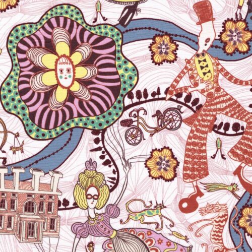 Liberty Tana Lawn® Fabric Shirley Smith A by Grayson Perry