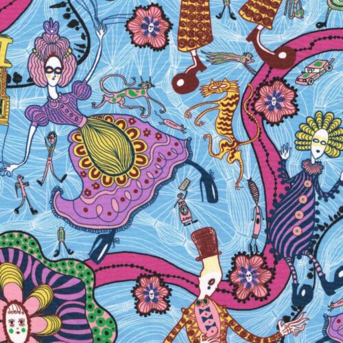 Liberty Tana Lawn® Fabric Shirley Smith B by Grayson Perry