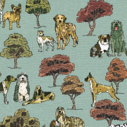 Liberty Tana Lawn® Fabric Hyde Park Hounds A