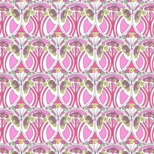 Liberty Tana Lawn® Fabric Mauverina Metallic A