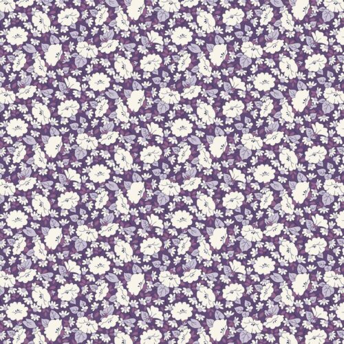 Liberty Quilting Cotton Tudor Celebration Collection Mayflower Meadow A