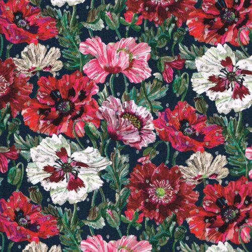 Liberty Tana Lawn® Fabric Poppy Amelie Spot