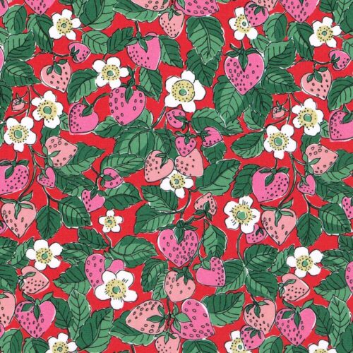 Liberty Tana Lawn® Fabric Strawberry Dream A