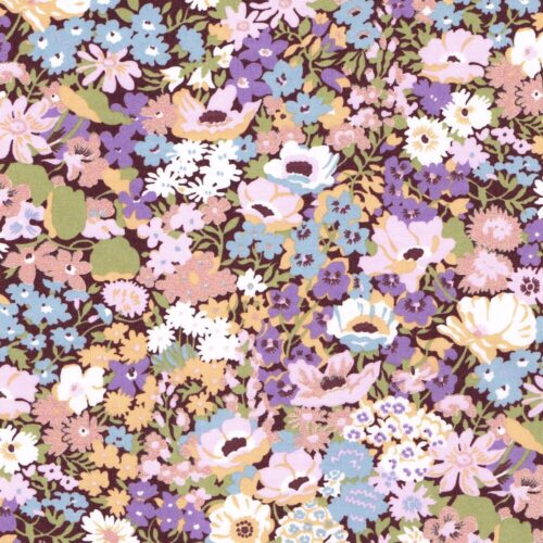 Liberty Tana Lawn® Fabric Thorpe Metallic B