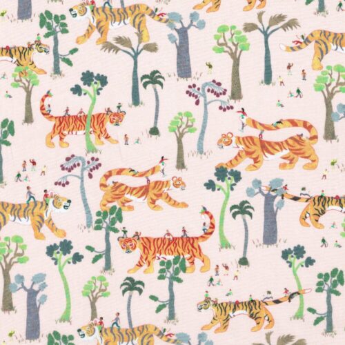 Liberty Tana Lawn® Fabric Tigers Touring B - Image 3