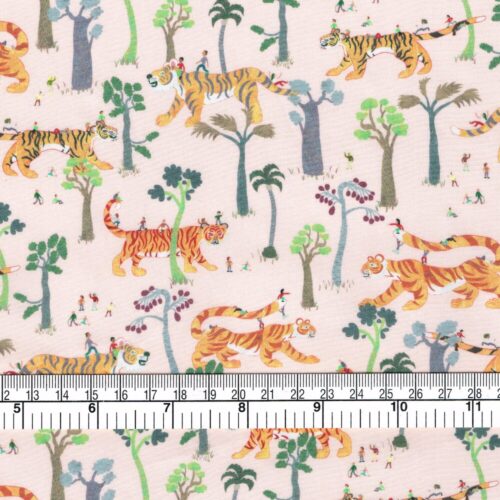 Liberty Tana Lawn® Fabric Tigers Touring B - Image 2