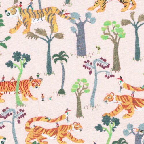 Liberty Tana Lawn® Fabric Tigers Touring B