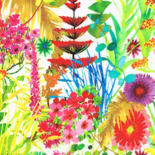 Matte PVC-Coated Liberty Tana Lawn® Tresco Multi Oilcloth