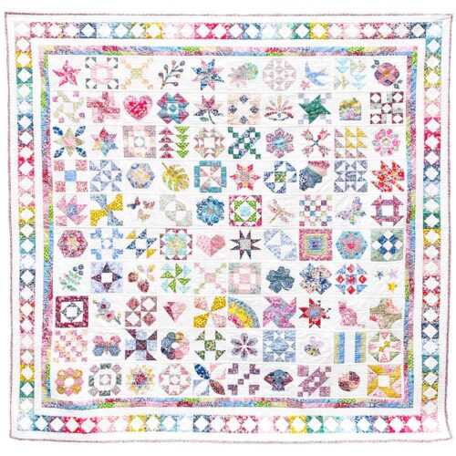 FREE TEMPLATES & CUTTING LAYOUT DIAGRAMS: Alice's Wonderland Sampler Quilt Book