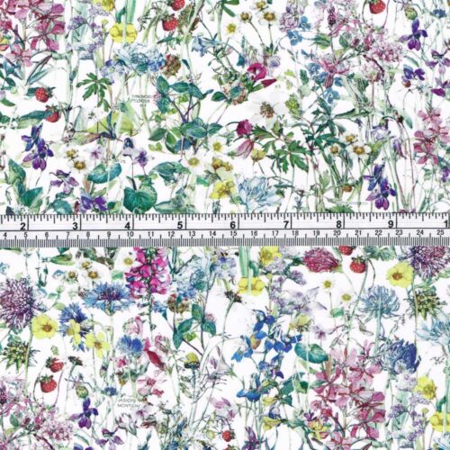 Liberty Tana Lawn Fabric Wild Flowers A-CC - Image 3