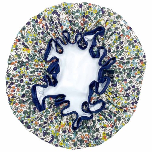 Alice Caroline Shower Cap In Liberty Wiltshire Green