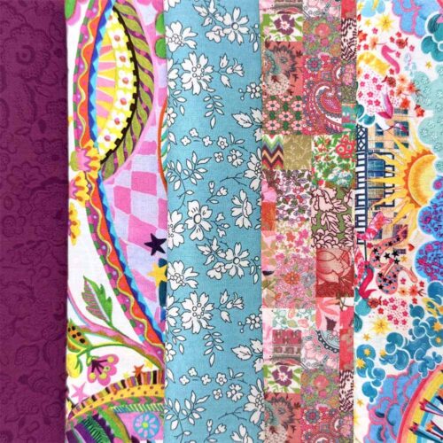 The Windows Of Regent Street Tote Fabric Bundle: Plum - Image 2