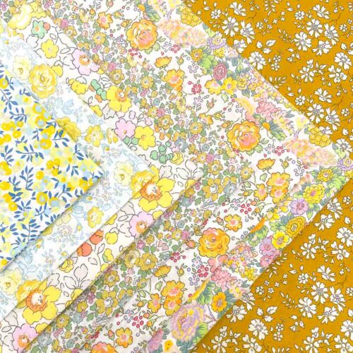 Liberty Tana Lawn Yellow Fat Quarter Bundle