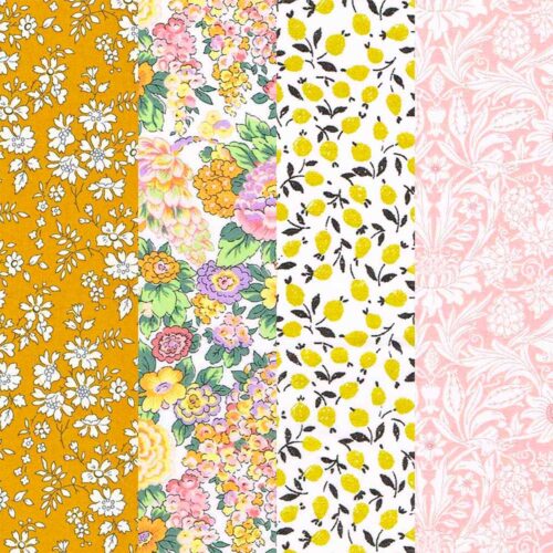 Liberty Fabric Tana Lawn® 4 Fat Quarters Spring Fling Selection 263