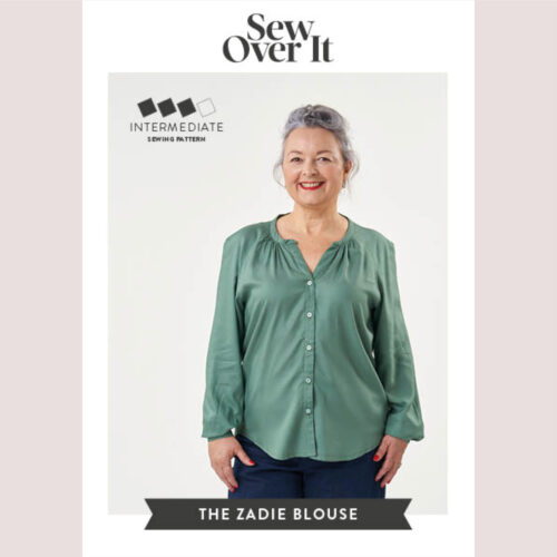 Sew Over It The Zadie Blouse Dressmaking Pattern Sizes 6-20