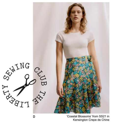 Liberty Dress Pattern Zina Wrap Skirt A 6-14 - Image 2