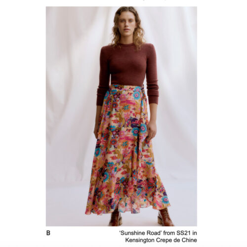 Liberty Dress Pattern Zina Wrap Skirt A 6-14 - Image 3