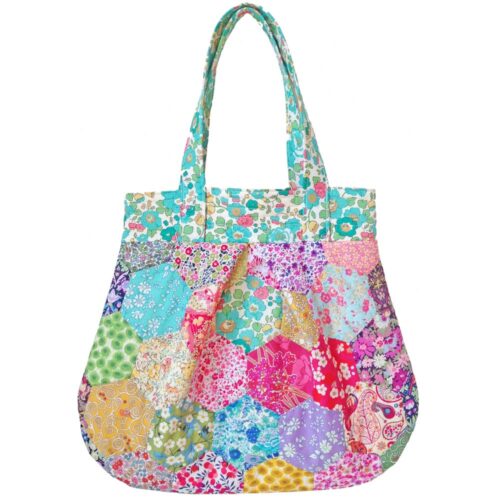 PATTERN : Liberty Hexagon Patchwork Anna Bag Pattern - Image 3