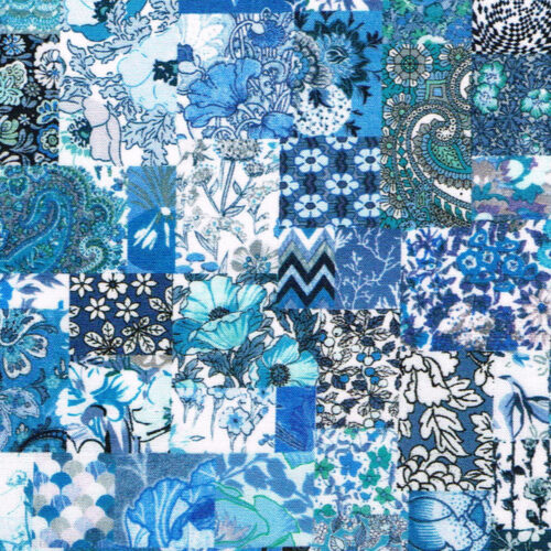 Liberty Tana Lawn® Cotton Fabric SS25 Retold Collection Archive Patchwork B - Image 2