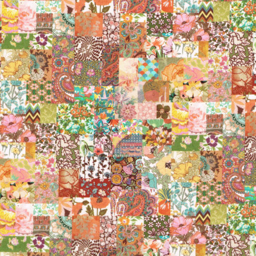 Liberty Tana Lawn® Cotton Fabric SS25 Retold Collection Archive Patchwork C