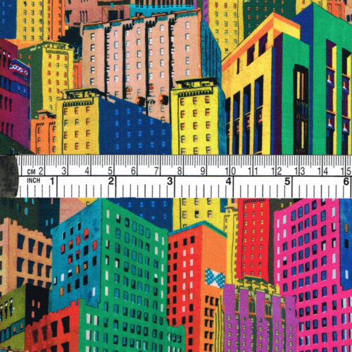 Liberty Tana Lawn® Cotton Fabric SS25 Retold Collection Bernard’s Buildings A - Image 3