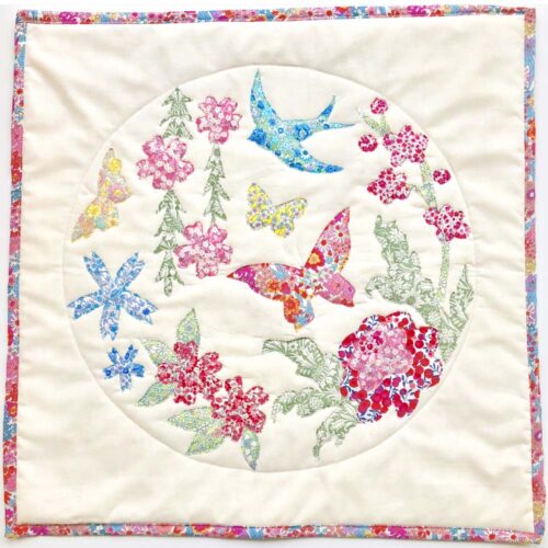 Bluebird Quilt Block/Cushion Kit