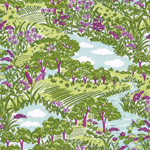 Liberty Quilting Cotton Botanist’s Walk Collection Botanist’s Sketch A