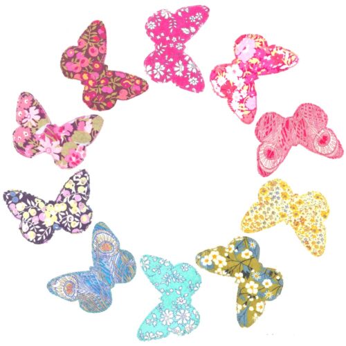 PATTERN : Butterfly Ring Raw Edge Applique Quilt Block or Pillow Pattern - Image 6