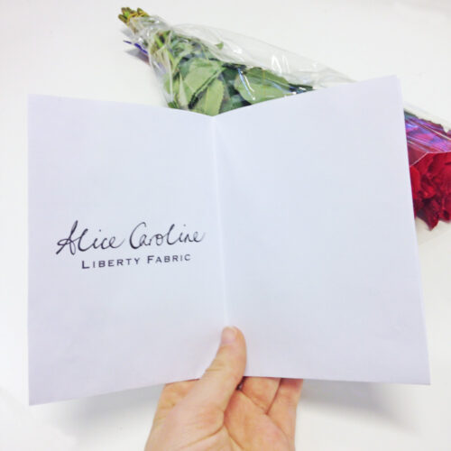 FREE Print at Home Alice Caroline Gifting Card - Image 3