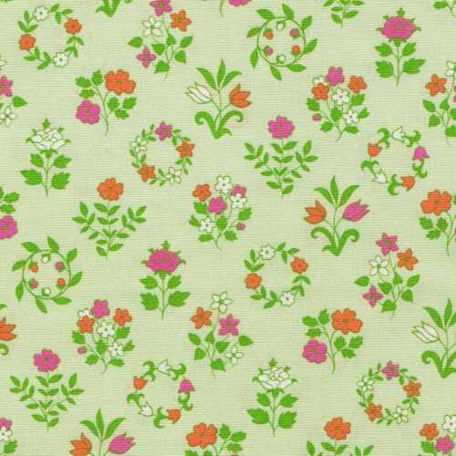 Liberty Quilting Cotton Craft Garden Collection Mary's Embroidery A