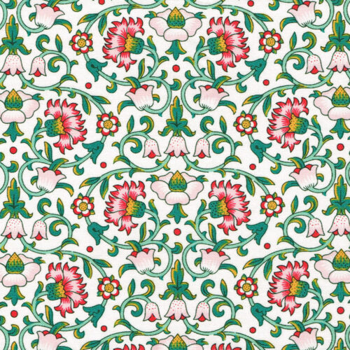 Liberty Quilting Cotton Culodden Vine A 1m Remnant (Box E)