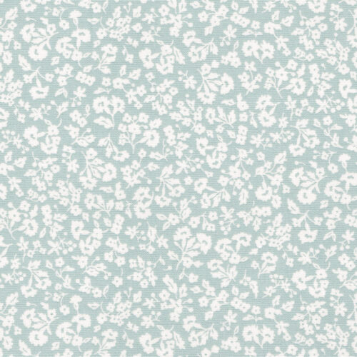 Liberty Quilting Cotton Denim Florals Collection Dainty Meadow C