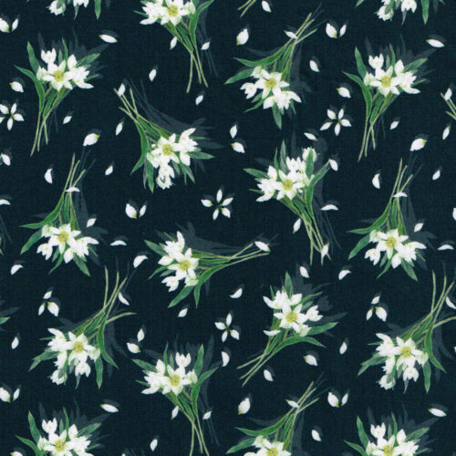 Liberty Fabric Tana Lawn Dancing Petals C 1.7m Remnant (Box G)
